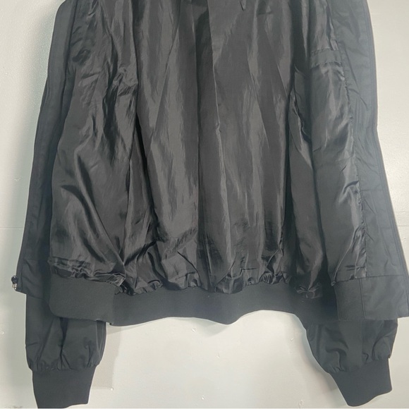 Vintage Members Only Racer Jacket Mens XXL Black Lightweight Zip Up Bomber Coat - Picture 4 of 16